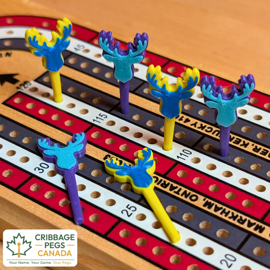 Antlers Cribbage Pegs
