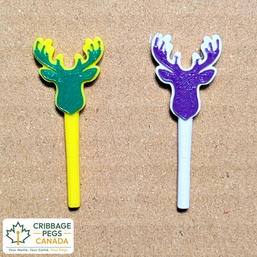 Antlers Cribbage Pegs