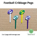 Football Cribbage Pegs